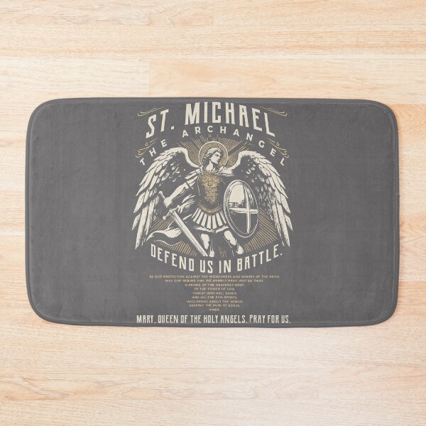 Item preview, Saint Michael The Archangel Prayer Catholic Christian Pastor  designed and sold by KristineLi.