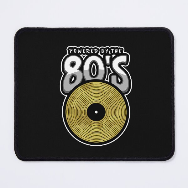 Item preview, Gold Vinyl Record Powered By The 80s designed and sold by Sartoris Art.