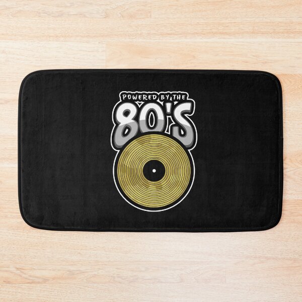 Item preview, Gold Vinyl Record Powered By The 80s designed and sold by Sartoris Art.