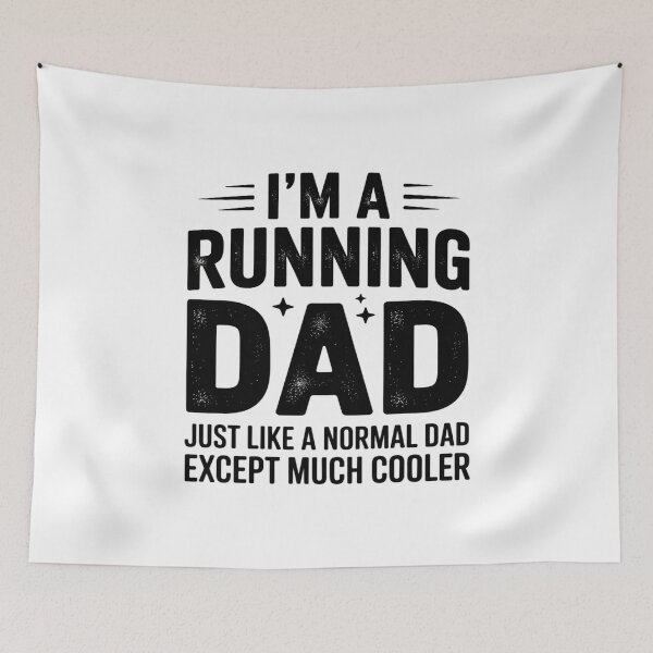 Item preview, I'm a Running Dad Marathon Runner Jogger Father's Day  designed and sold by PowAcademy.
