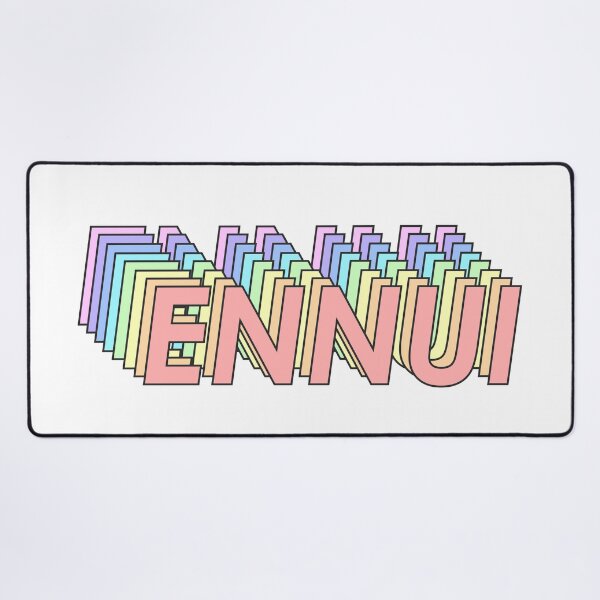 Item preview, ENNUI designed and sold by oddwonders.