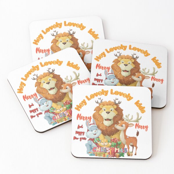 Item preview, Santa is Coming For You - Cute Forest Animals Christmas Kids Gift designed and sold by RajaArtDesign.