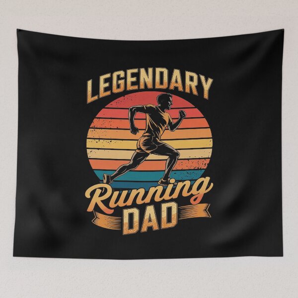 Item preview, Legendary Running Dad Father Daddy Jogging Running Papa designed and sold by PowAcademy.