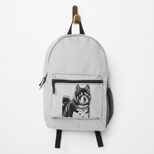 Item preview, Black And White Dog Akita Inu designed and sold by Uglyandcute.