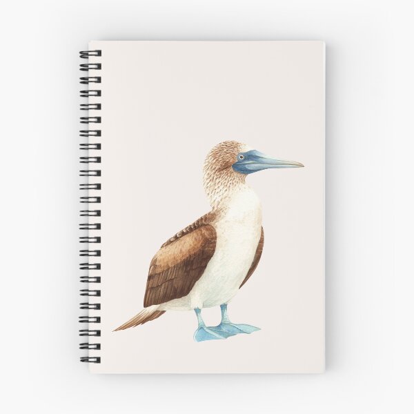 Item preview, Blue Footed Booby Bird designed and sold by Violet Peonies.