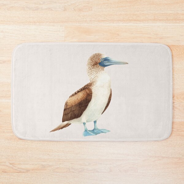 Item preview, Blue Footed Booby Bird designed and sold by Violet Peonies.