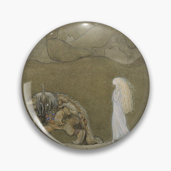 Item preview, Old fairy tale book illustration by John Bauer (Whit tittle) designed and sold by Filologica.