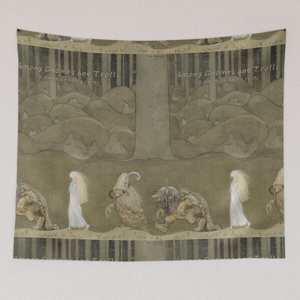 Item preview, Old fairy tale book illustration by John Bauer (Whit tittle) designed and sold by Filologica.