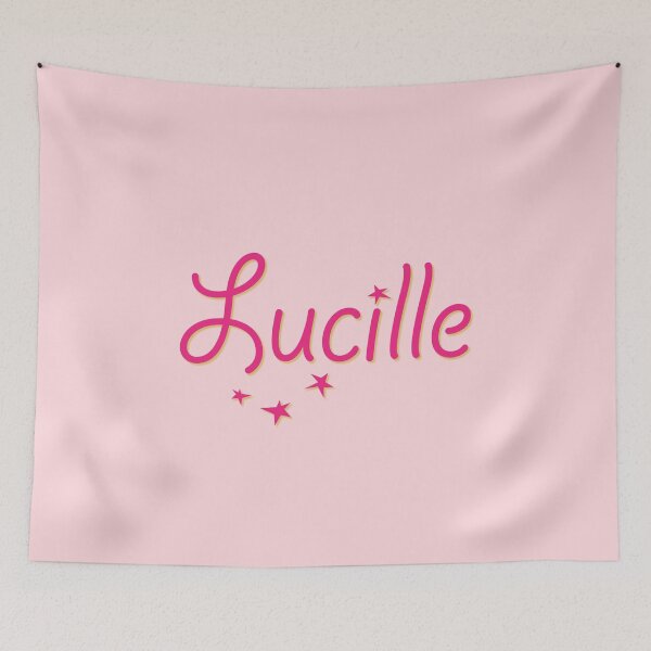 Item preview, My Name is Lucille designed and sold by CharlottePlaceArt.