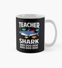 Teacher Shark Funny Teaching Baby Shark Mug