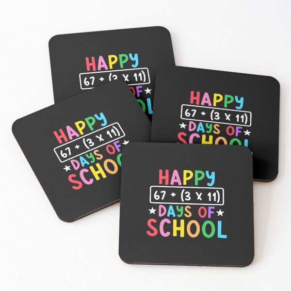 Item preview, Happy 100 Days of School Math designed and sold by najaks.