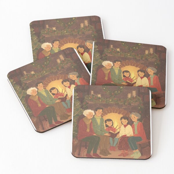Item preview, Cozy Christmas Atmosphere designed and sold by MidArtForge.