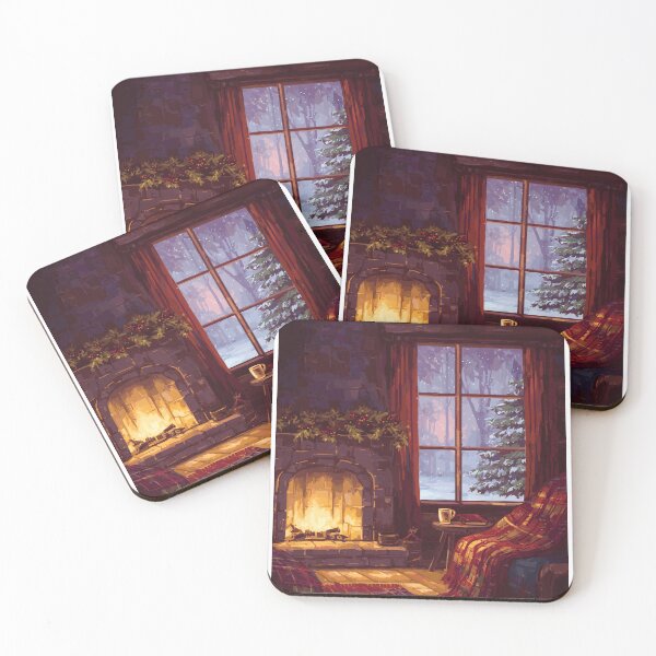 Item preview, Cozy Christmas Atmosphere designed and sold by MidArtForge.