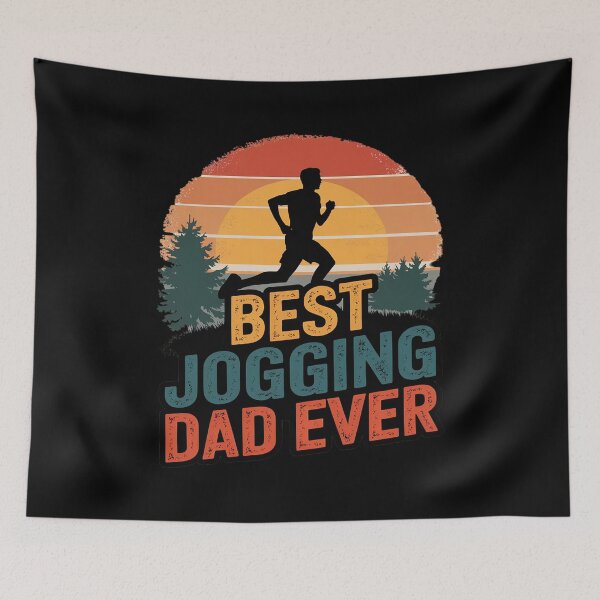 Item preview, Mens Best Jogging Dad Ever Jogging Father's Day  designed and sold by CombatTask.