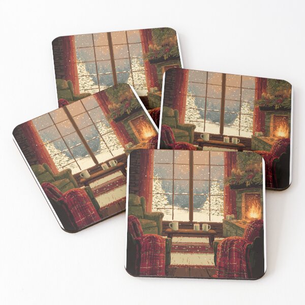 Item preview, Cozy Christmas Atmosphere designed and sold by MidArtForge.