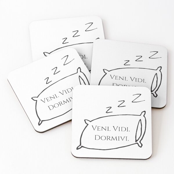 Item preview, Veni Vidi Dormivi Latin Quote Typography | Funny Home Decor Pillow designed and sold by photo-travel.