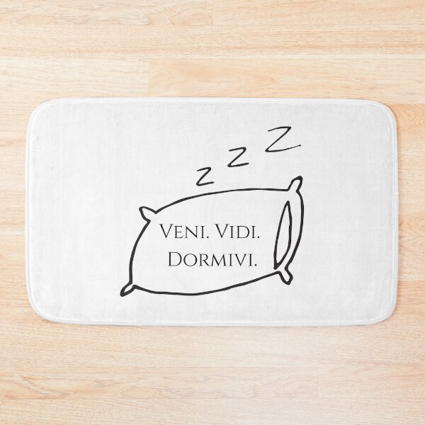 Item preview, Veni Vidi Dormivi Latin Quote Typography | Funny Home Decor Pillow designed and sold by photo-travel.