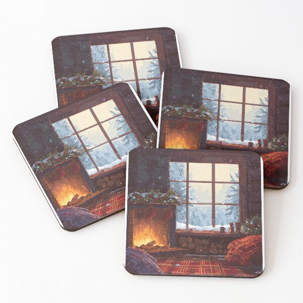 Item preview, Cozy Christmas Atmosphere designed and sold by MidArtForge.