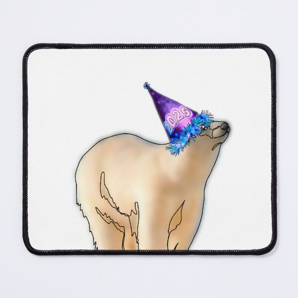 Item preview, Polar bear in 2026 hat - animalzinhats designed and sold by Ashley’sAnimalz.