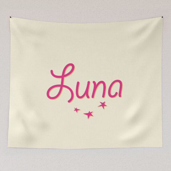 Item preview, My Name is Luna designed and sold by CharlottePlaceArt.