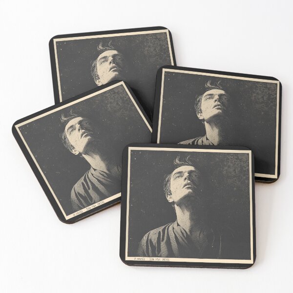 Item preview, "La, nausée" literature sticker designed and sold by Filologica.