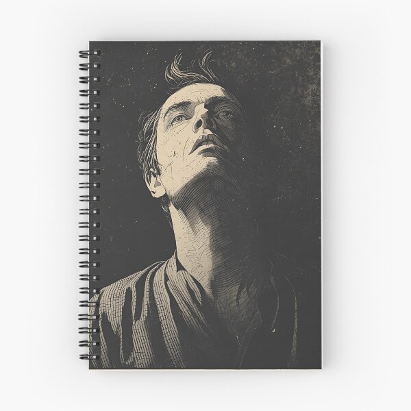 Item preview, "La, nausée" literature sticker designed and sold by Filologica.