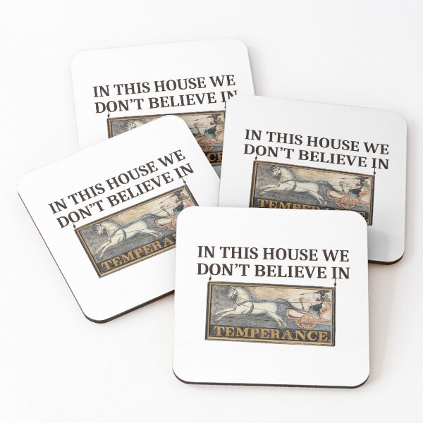 Item preview, Temperance – Classical Art With Modern Humor designed and sold by nomnom design.