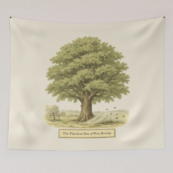 Item preview, The Flatulent Elm of West Ruislip designed and sold by ChirpInc.
