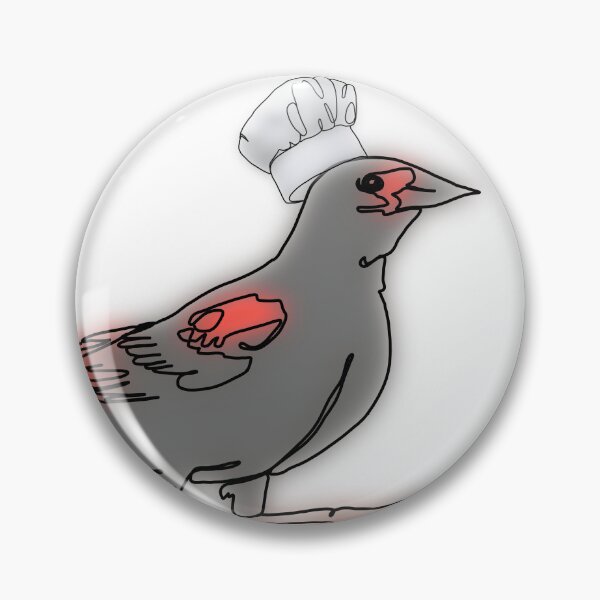Item preview, Ruby the RedWinged Blackbird chef Hat Bird – animalzinhats designed and sold by Ashley’sAnimalz.