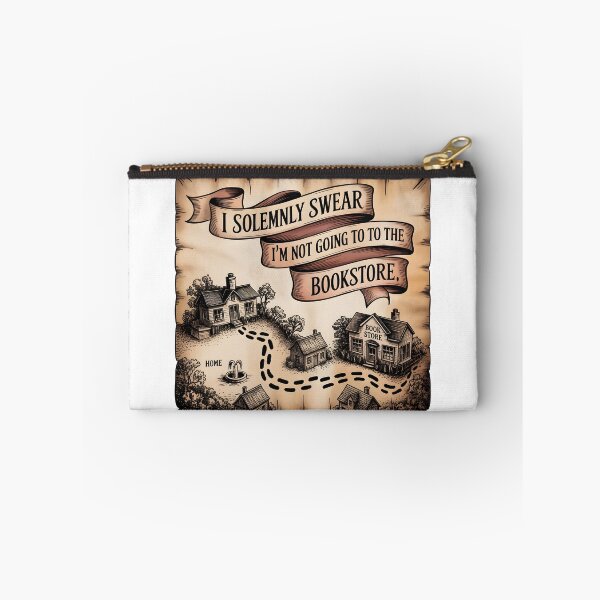 Item preview, Magical Bookstore Map - I Solemnly Swear I'm Not Going designed and sold by No Shelf Control.