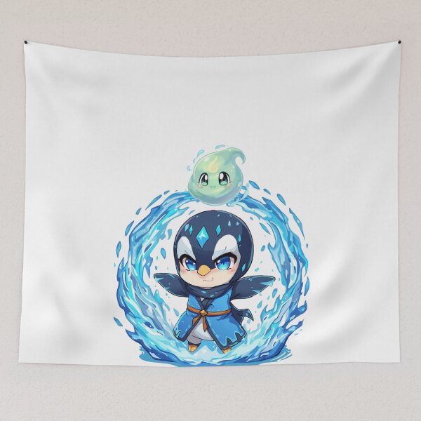 Item preview, Kyora the Flowblade & His Loyal Wind Slime designed and sold by Monzora.