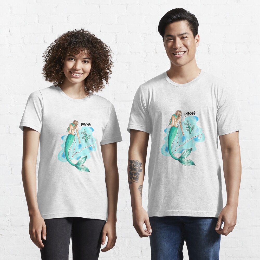 Pisces Watercolor T-shirt - Unisex