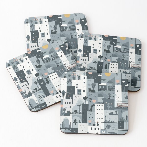 Item preview, Kawaii Cityscape Whispers designed and sold by Bearabilia.