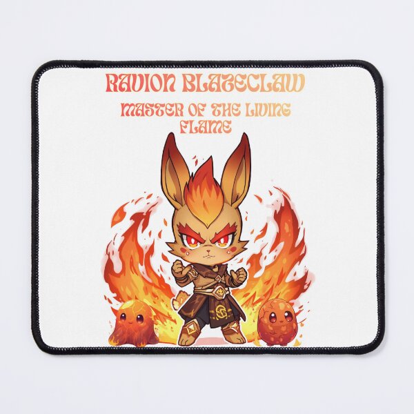 Item preview, Ravion Blazeclaw of Monzora — Master of the Living Flame designed and sold by Monzora.