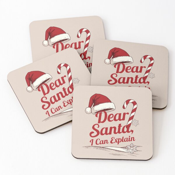 Item preview, Funny Christmas Quote Dear Santa I Can Explain designed and sold by DRstore95.