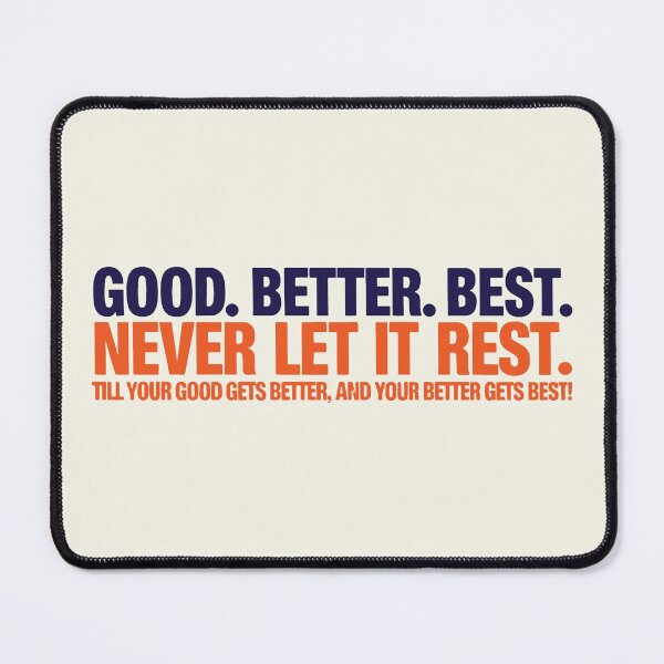 Item preview, Chicago Football Good Better Best designed and sold by RebeltouilleArt.