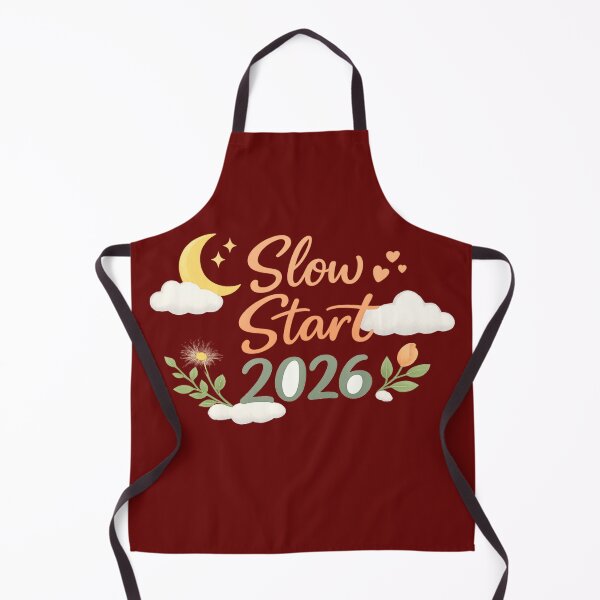 Item preview, Slow Start 2026 – Gentle & Calm Motivational Design | Stress-Free New Year designed and sold by mocci10.