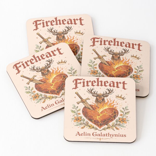 Item preview, Fireheart - Aelin Galathynius - Throne of Glass Sarah J Maas Book Lover designed and sold by SanmanthaHoW.