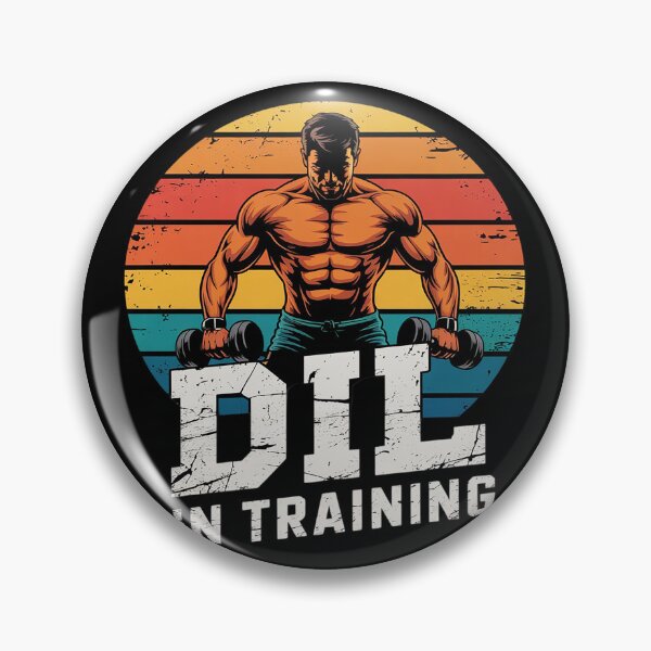 Item preview, Mens Dilf In Training Workout Weight Training Gym Dad Fathers Day  designed and sold by PowAcademy.