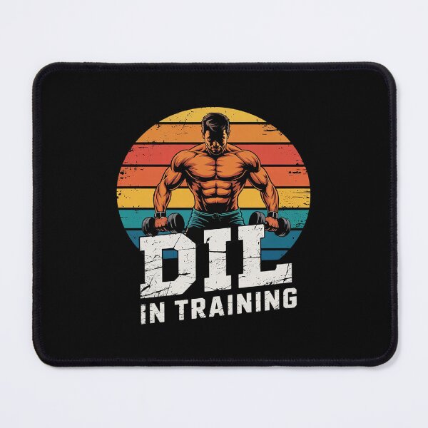 Item preview, Mens Dilf In Training Workout Weight Training Gym Dad Fathers Day designed and sold by PowAcademy.