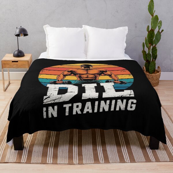 Item preview, Mens Dilf In Training Workout Weight Training Gym Dad Fathers Day  designed and sold by PowAcademy.