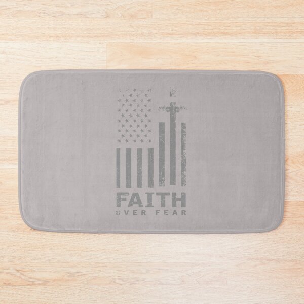 Item preview, USA Flag Patriotic American Gift Faith Over Fear Prayer designed and sold by mjohnson9.