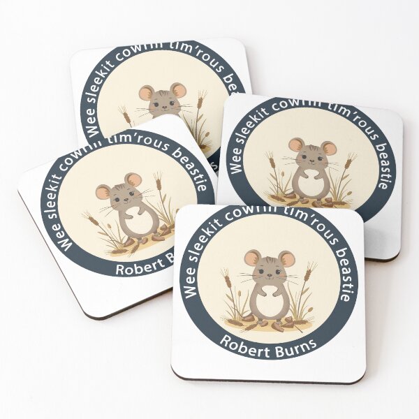 Item preview, Scottish Robert Burns Mouse Design | To A Mouse Poem Gift designed and sold by Loom on the Loch.