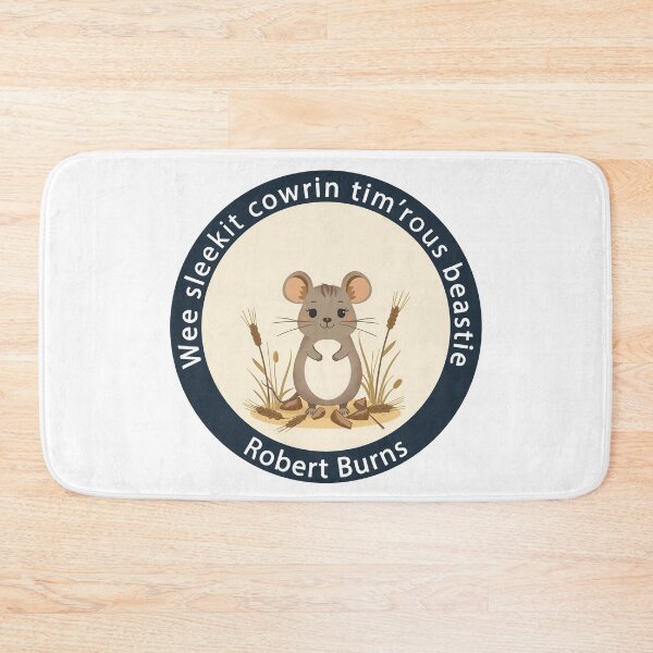 Item preview, Scottish Robert Burns Mouse Design | To A Mouse Poem Gift designed and sold by Loom on the Loch.