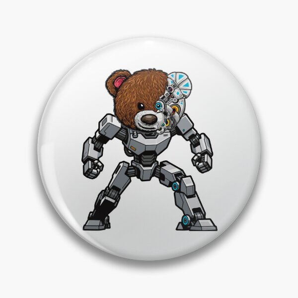 Item preview, Original Cyber Bear Mech – Futuristic Robot Animal designed and sold by Superesko.