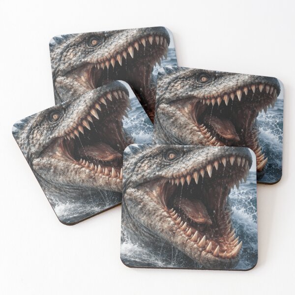 Item preview, The Unseen Leviathan's Roar: Primal Terror Rising from the Deep Sea designed and sold by PrehistoryPulse.