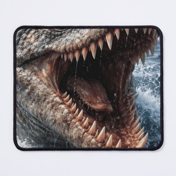 Item preview, The Unseen Leviathan's Roar: Primal Terror Rising from the Deep Sea designed and sold by PrehistoryPulse.