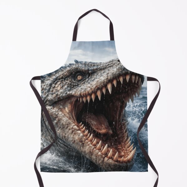 Item preview, The Unseen Leviathan's Roar: Primal Terror Rising from the Deep Sea designed and sold by PrehistoryPulse.