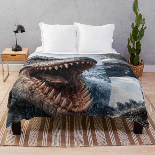 Item preview, The Unseen Leviathan's Roar: Primal Terror Rising from the Deep Sea designed and sold by PrehistoryPulse.