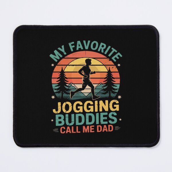 Item preview, Mens My Favorite Jogging Buddies Call Me Dad Father's Day designed and sold by CombatTask.